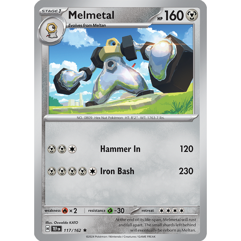 Melmetal 117/162 - Temporal Forces Enkeltkort