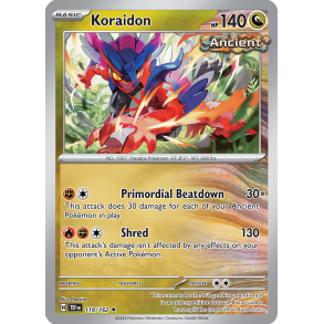 Koraidon 119/162 - Temporal Forces Enkeltkort