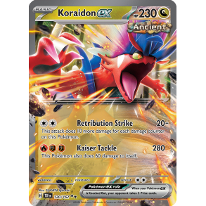 Koraidon ex 120/162 - Temporal Forces Enkeltkort