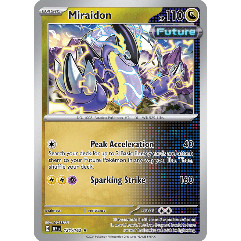 Miraidon 121/162 - Temporal Forces Enkeltkort