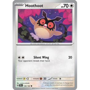 Hoothoot 126/162 - Temporal Forces Enkeltkort