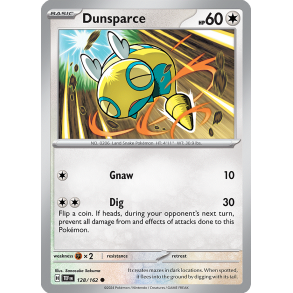 Dunsparce 128/162 - Temporal Forces Enkeltkort