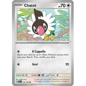 Chatot 132/162 - Temporal Forces Enkeltkort