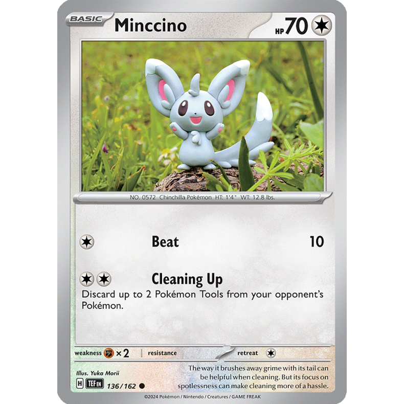 Minccino 136/162 - Temporal Forces Enkeltkort