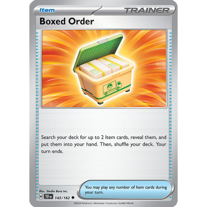 Boxed Order 143/162 - Temporal Forces Enkeltkort