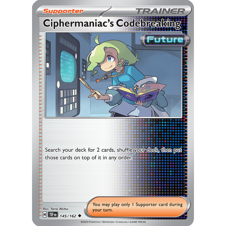 Ciphermaniac's Codebreaking 145/162 - Temporal Forces Enkeltkort