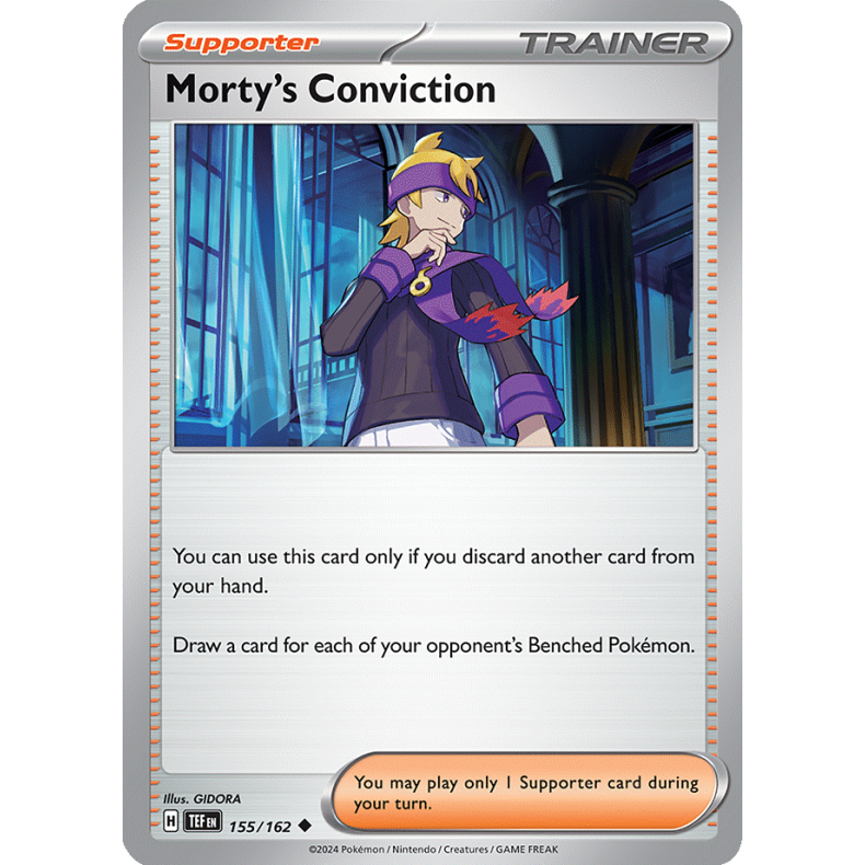 Morty's Conviction 155/162 - Temporal Forces Enkeltkort