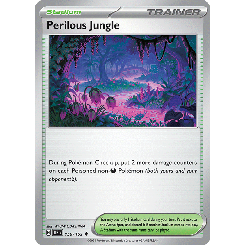 Perilous Jungle 156/162 - Temporal Forces Enkeltkort