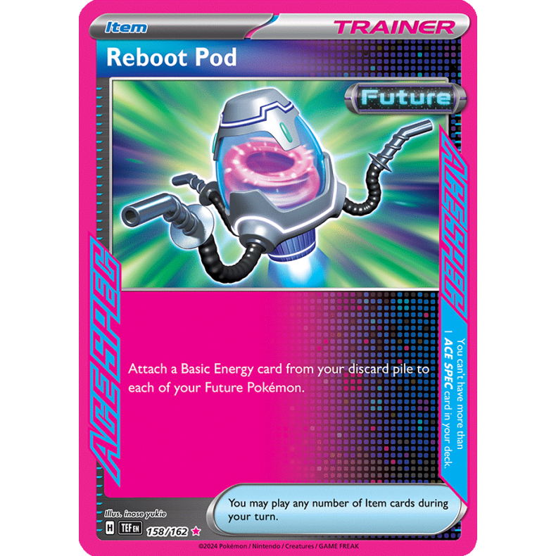 Reboot Pod 158/162 - Temporal Forces Enkeltkort