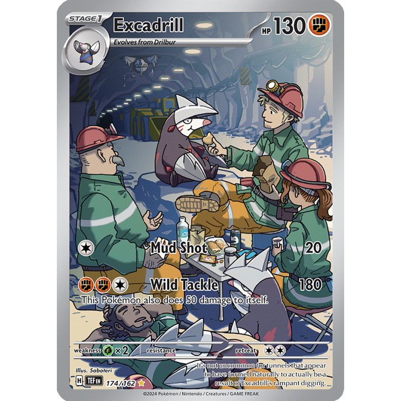Excadrill 174/162 - Temporal Forces Enkeltkort