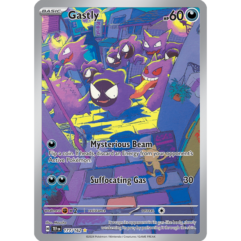 Gastly 177/162 - Temporal Forces Enkeltkort