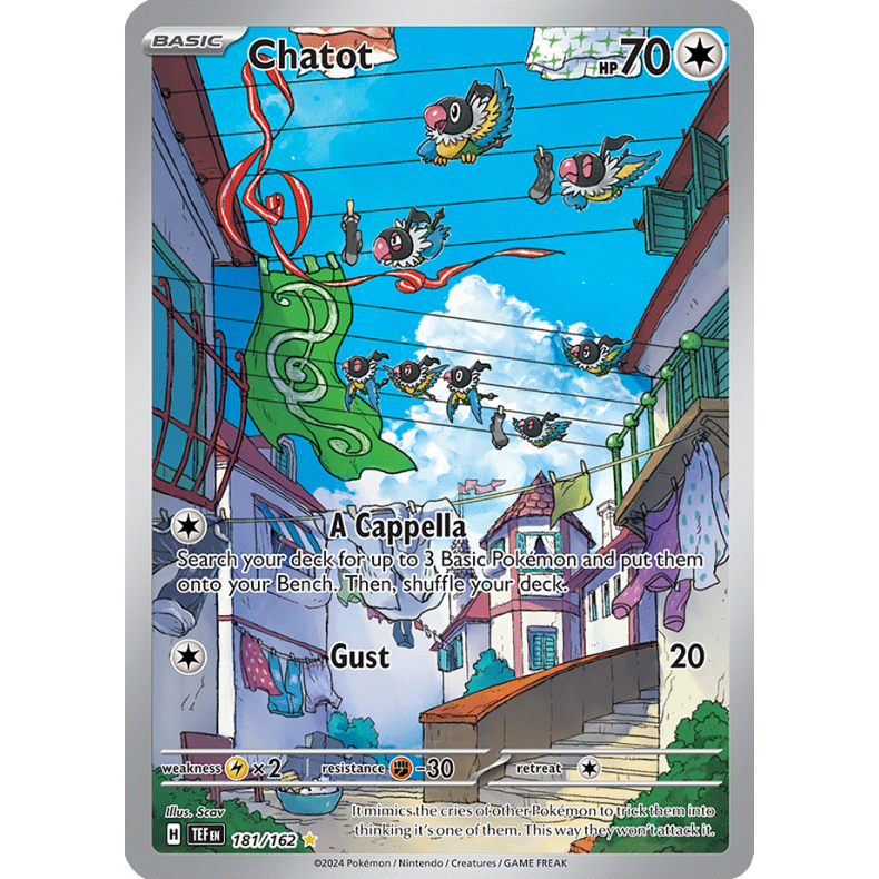 Chatot 181/162 - Temporal Forces Enkeltkort