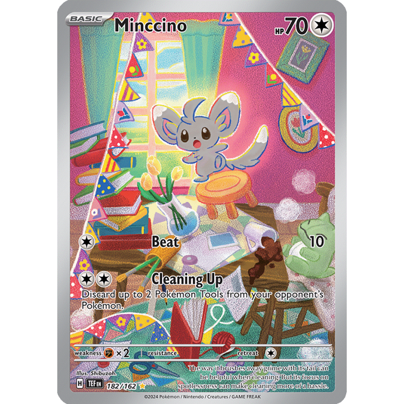 Minccino 182/162 - Temporal Forces Enkeltkort