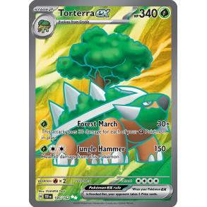 Torterra ex 185/162 - Temporal Forces Enkeltkort