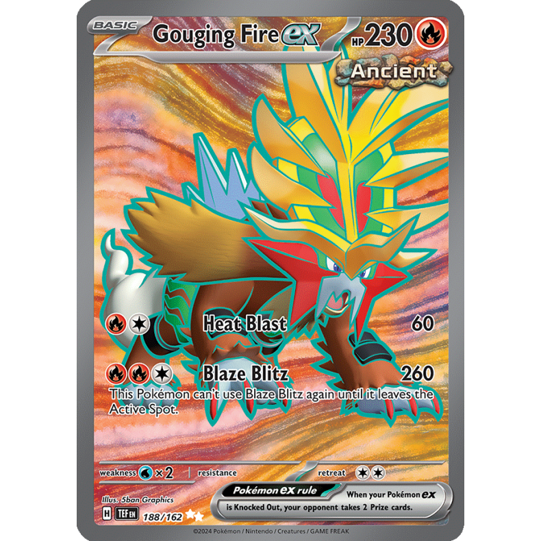 Gouging Fire ex 188/162 - Temporal Forces Enkeltkort