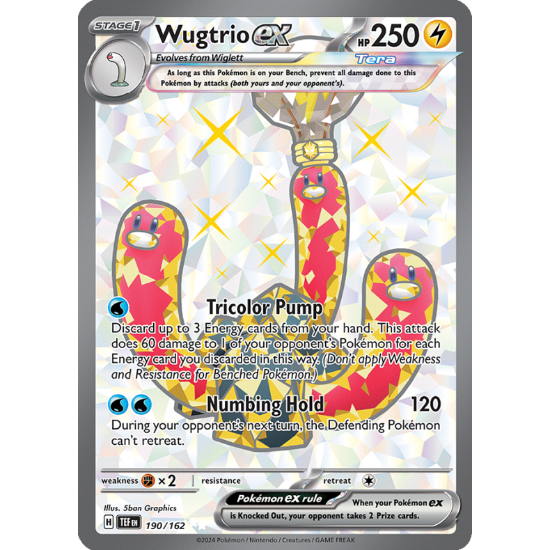 Wugtrio ex 190/162 - Temporal Forces Enkeltkort