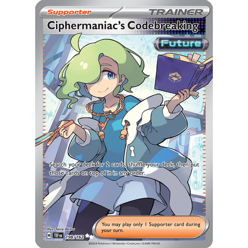 Ciphermaniac's Codebreaking 198/162 - Temporal Forces Enkeltkort