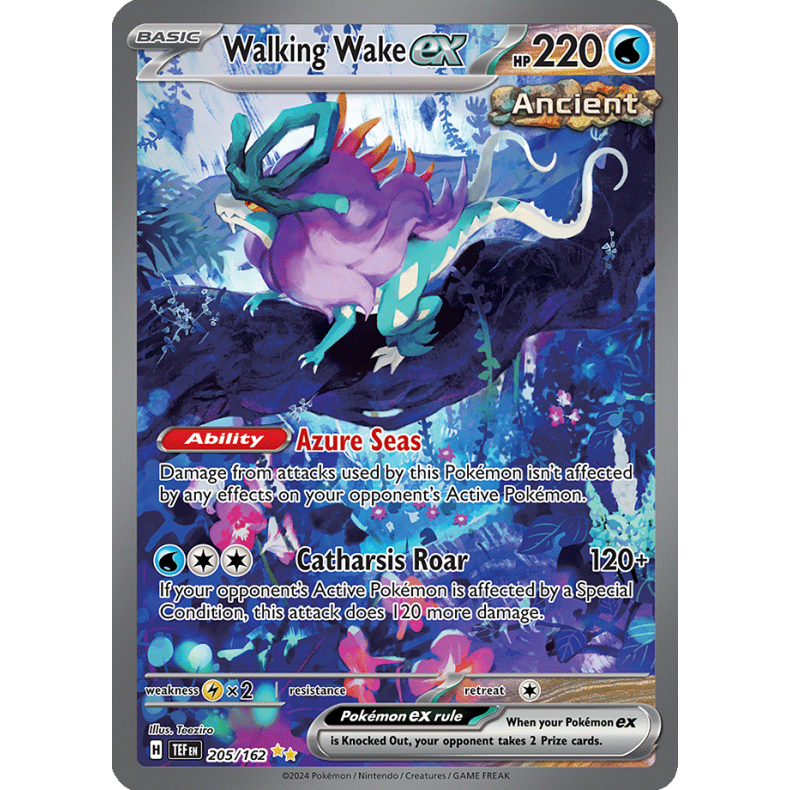 Walking Wake ex 205/162 - Temporal Forces Enkeltkort