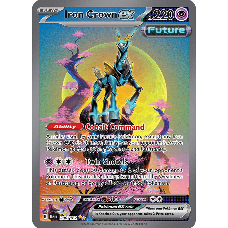 Iron Crown ex 206/162 - Temporal Forces Enkeltkort
