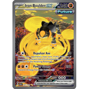 Iron  Boulder ex 207/162 - Temporal Forces Enkeltkort