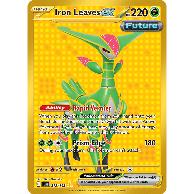 Iron Leaves ex 213/162 - Temporal Forces Enkeltkort