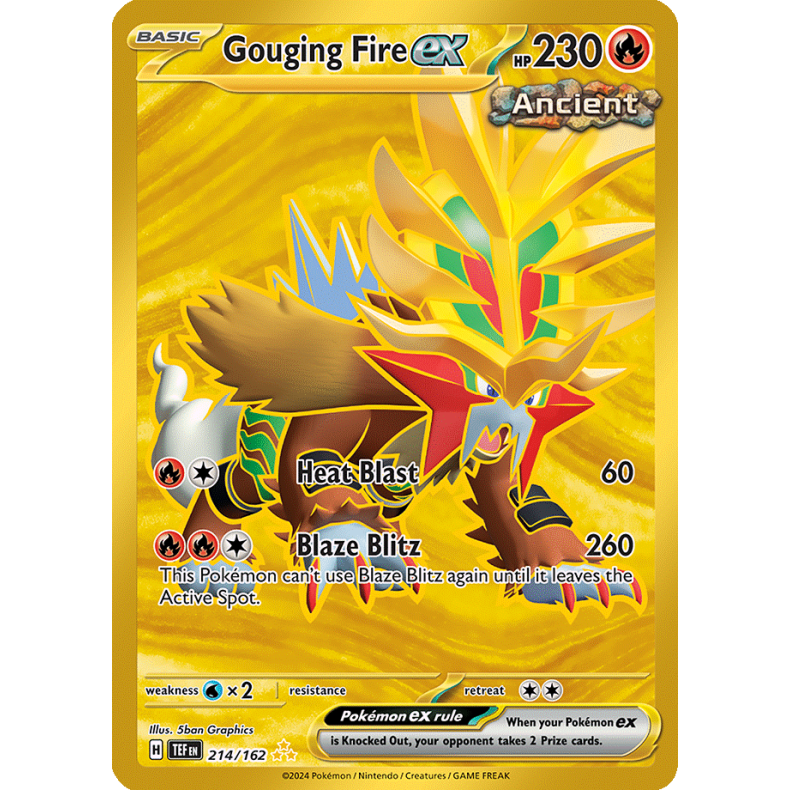 Gouging Fire ex 214/162 - Temporal Forces Enkeltkort