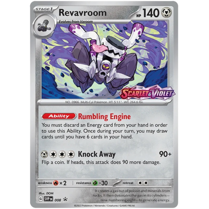 Revavroom SVP008 - Scarlet &amp; Violet Promo Kort SVP