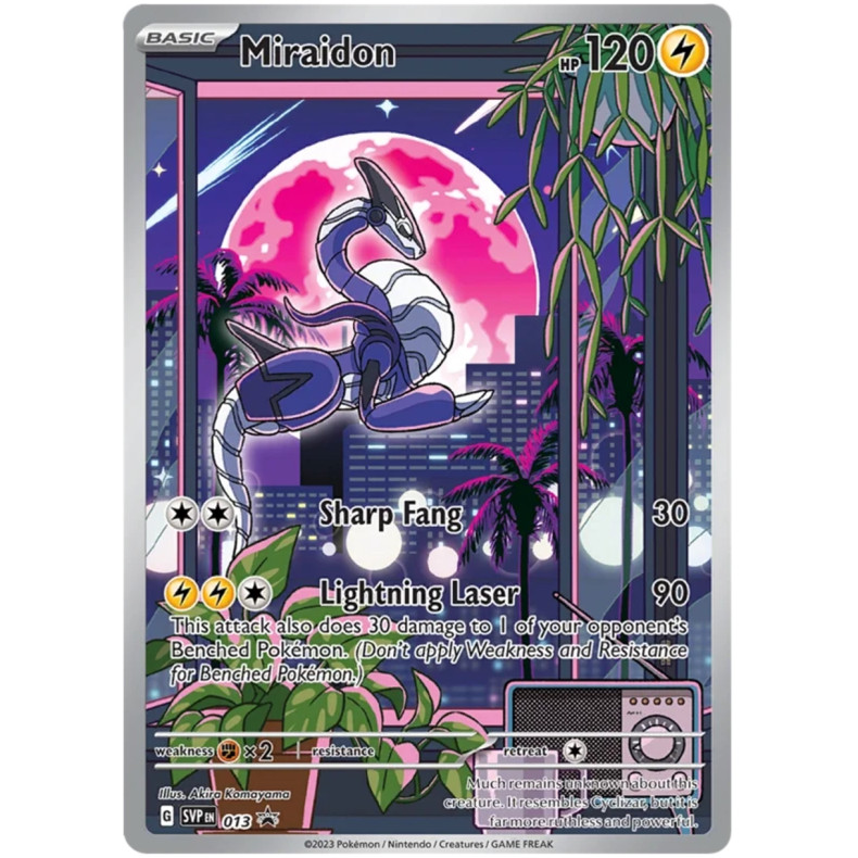 Miraidon SVP013 - Scarlet &amp; Violet Promo Kort SVP