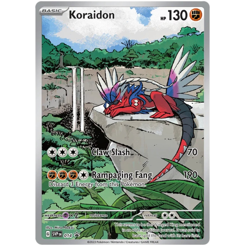Koraidon SVP014 - Scarlet &amp; Violet Promo Kort SVP