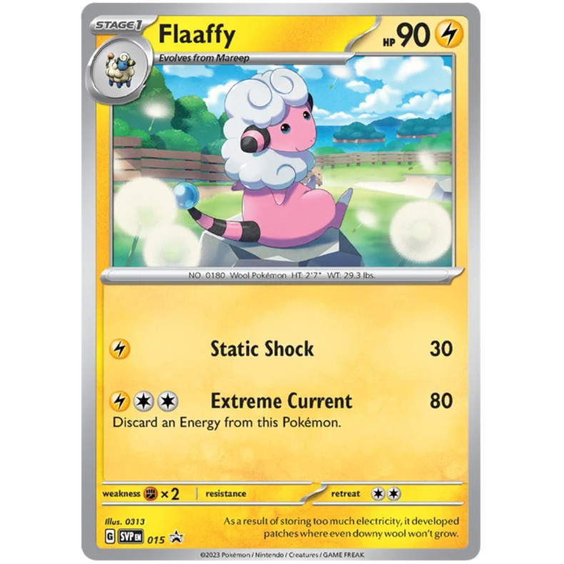 Flaaffy SVP015 - Scarlet &amp; Violet Promo Kort SVP