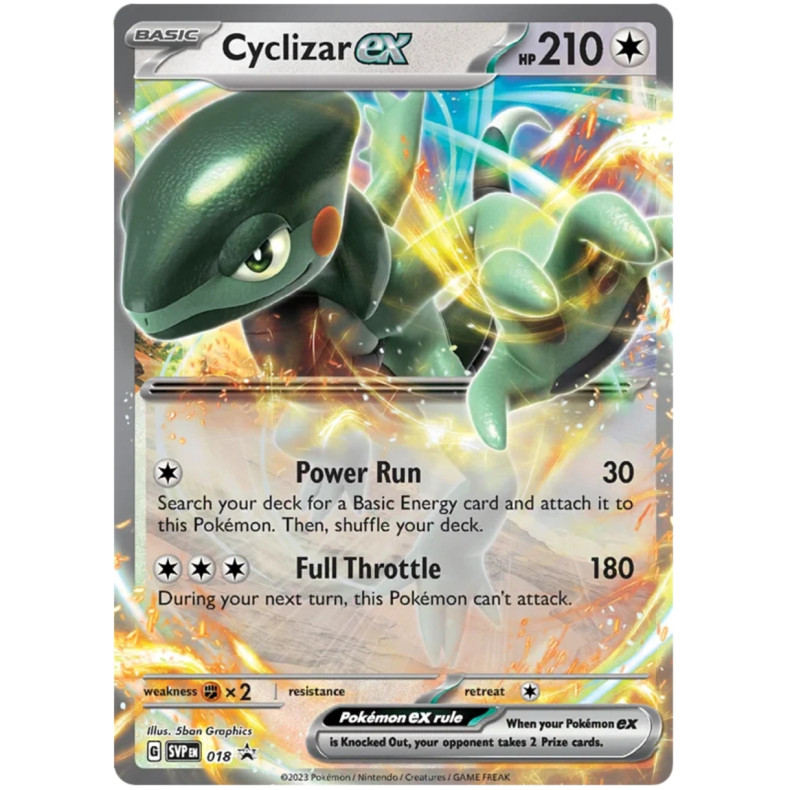Cyclizar ex SVP018 - Scarlet &amp; Violet Promo Kort SVP