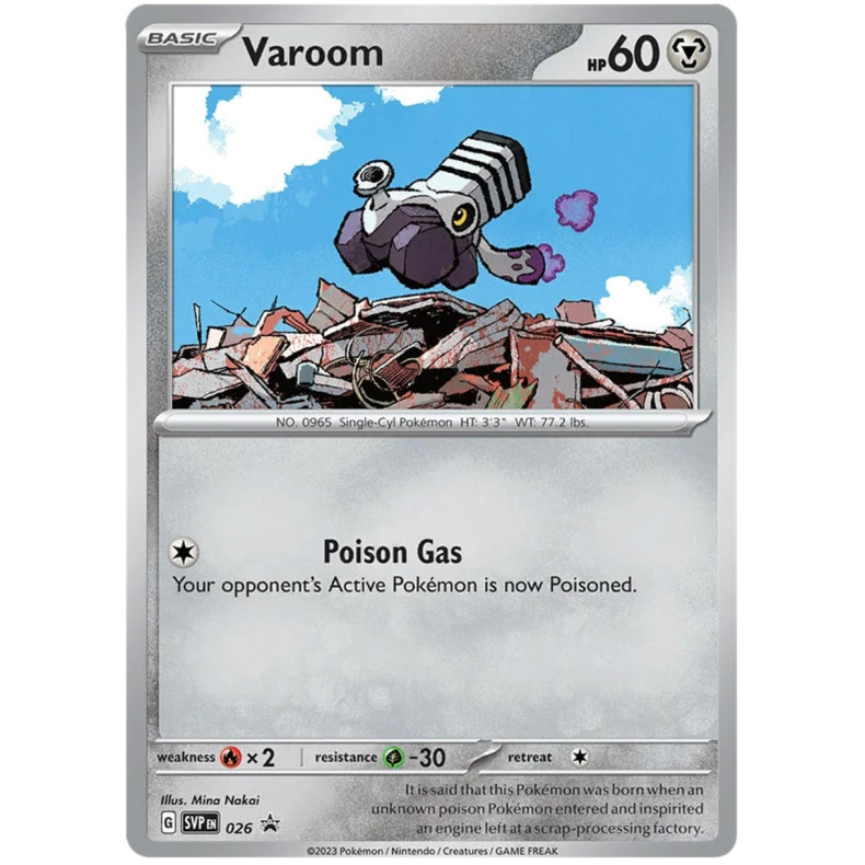 Varoom SVP026 - Scarlet &amp; Violet Promo Kort SVP