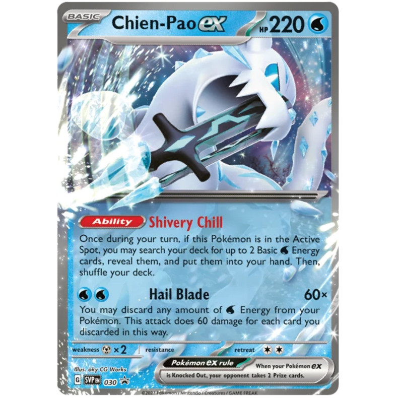 Chien-Pao ex SVP030 - Scarlet &amp; Violet Promo Kort SVP