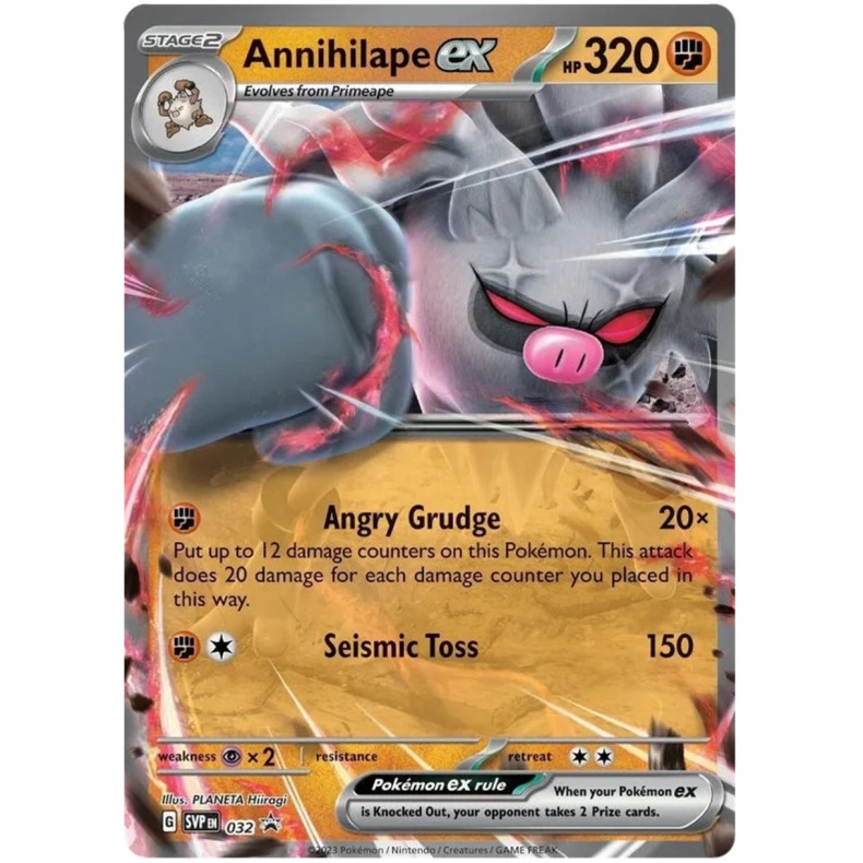 Annihilape ex SVP032 - Scarlet &amp; Violet Promo Kort SVP