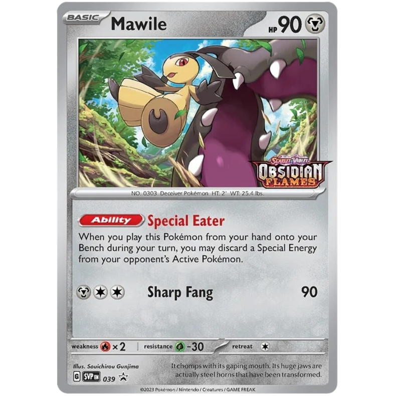 Mawile SVP039 - Scarlet &amp; Violet Promo Kort SVP