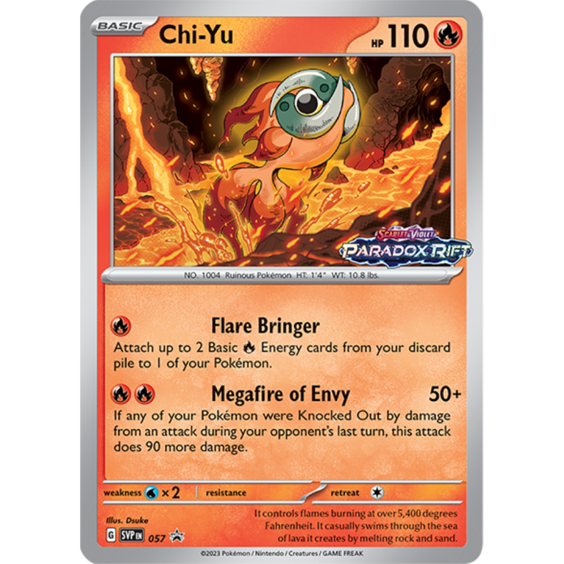 Chi-Yu SVP057 - Scarlet &amp; Violet Promo Kort SVP