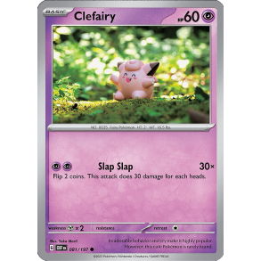 Clefairy 081/197 - Obsidian Flames Enkeltkort