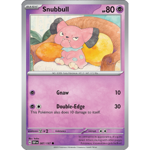 Snubbull 087/197 - Obsidian Flames Enkeltkort