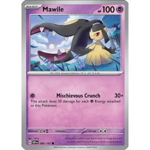 Mawile 089/197 - Obsidian Flames Enkeltkort