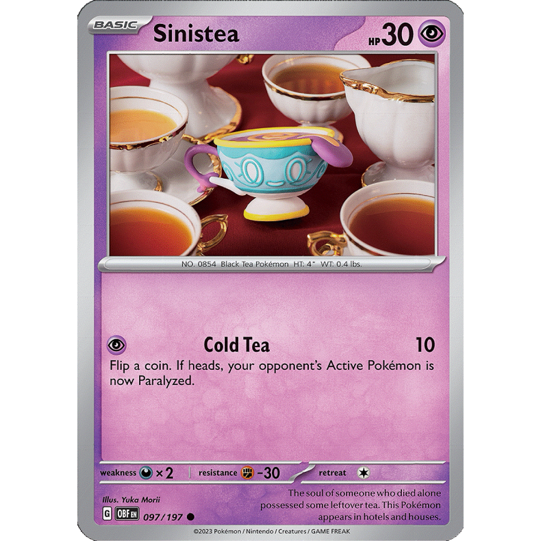 Sinistea 097/197 - Obsidian Flames Enkeltkort
