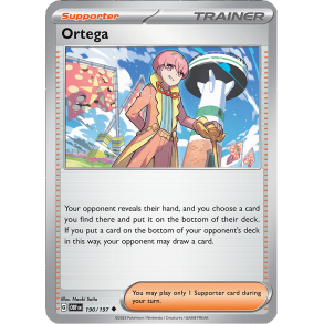 Ortega 190/197 - Obsidian Flames Enkeltkort