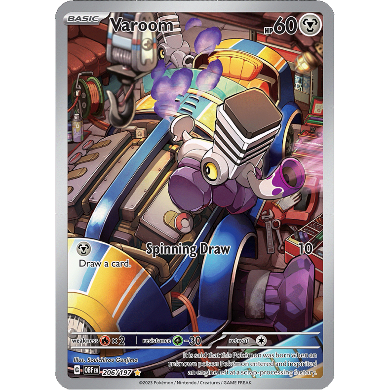 Varoom 206/197 - Obsidian Flames Enkeltkort