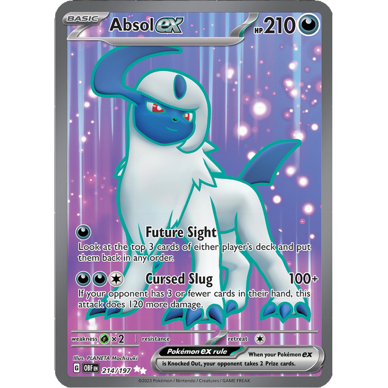 Absol ex 214/197 - Obsidian Flames Enkeltkort