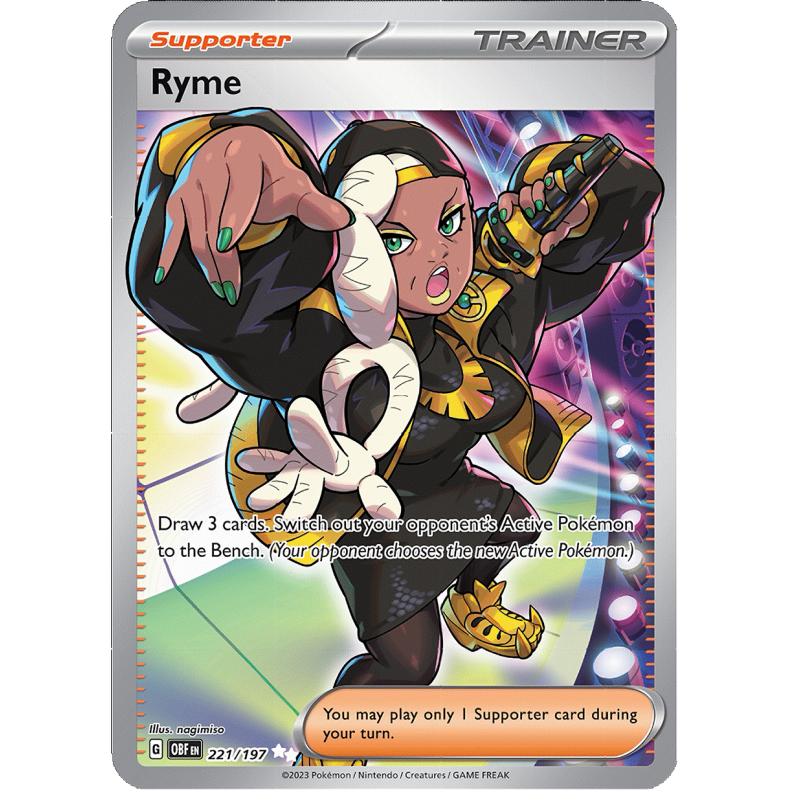 Ryme 221/197 - Obsidian Flames Enkeltkort