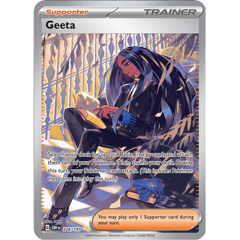 Geeta 226/197 - Obsidian Flames Enkeltkort