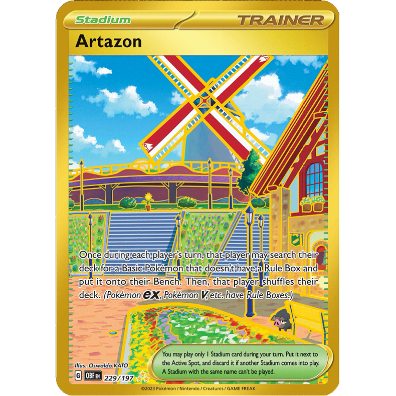 Artazon 229/197 - Obsidian Flames Enkeltkort