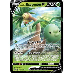 Alolan Exeggutor V 005/078 - Pokemon Go Enkeltkort