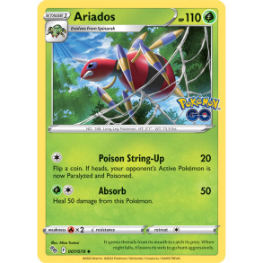 Ariados 007/078 - Pokemon Go Enkeltkort