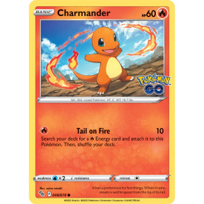 Charmander 008/078 - Pokemon Go Enkeltkort