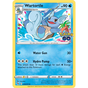 Wartortle 016/078 - Pokemon Go Enkeltkort